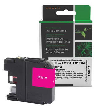 Picture of COMPATIBLE BROTHER LC101, LC101M MAGENTA INK