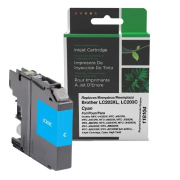 Picture of COMPATIBLE BROTHER HIGH YIELD CYAN INK