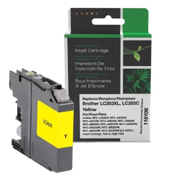 Picture of COMPATIBLE BROTHER HIGH YIELD YELLOW INK