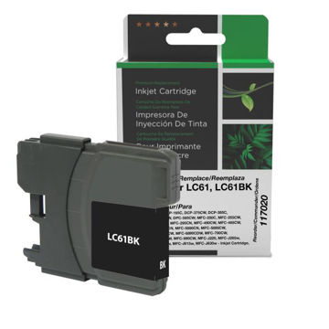 Picture of COMPATIBLE BROTHER LC61, LC61BK BLACK INK