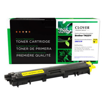Picture of COMPATIBLE BROTHER TN221Y YELLOW TONER