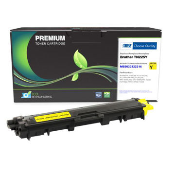 Picture of COMPATIBLE BROTHER  TN225Y HY YELLOW TONER