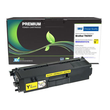 Picture of COMPATIBLE BROTHER TN315Y HY YELLOW TONER