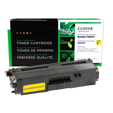Picture of COMPATIBLE BROTHER TN331Y YELLOW TONER