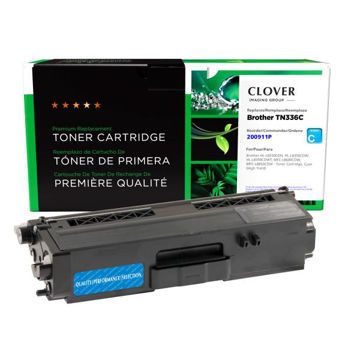 Picture of COMPATIBLE BROTHER TN336C HY CYAN TONER