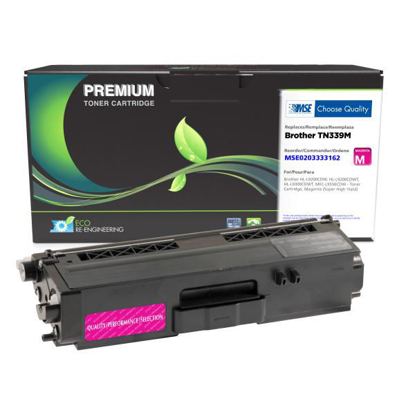 Picture of COMPATIBLE BROTHER TN339M SUPER HY MAGENTA TONER