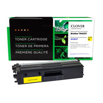 Picture of COMPATIBLE BROTHER TN433Y HY YELLOW TONER
