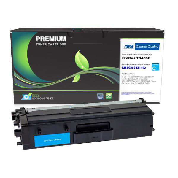 Picture of COMPATIBLE EXTRA HIGH YIELD CYAN TONER FOR BROTHER TN436C