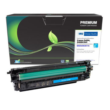 Picture of COMPATIBLE HIGH YIELD CYAN TONER FOR CANON 0459C001 (040 H)