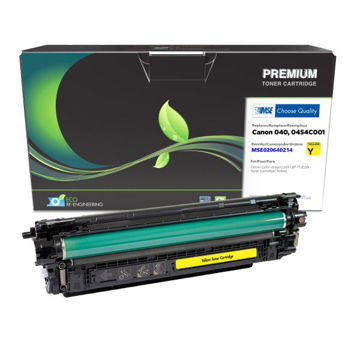 Picture of COMPATIBLE YELLOW TONER FOR CANON 0454C001 (040)