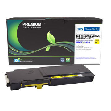 Picture of COMPATIBLE HIGH YIELD YELLOW TONER FOR DELL C2660