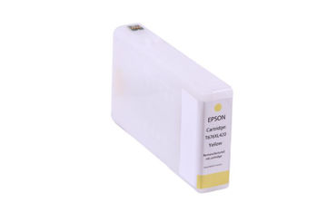 Picture of COMPATIBLE HIGH CAPACITY YELLOW WIDE FORMAT INK FOR EPSON T676XL420