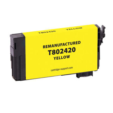 Picture of COMPATIBLE EPSON T802, T802420 YELLOW INK