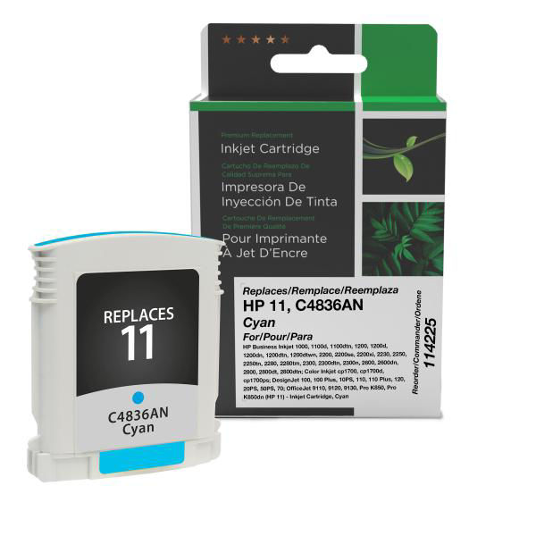 Picture of COMPATIBLE CYAN INK FOR HP C4836A (HP 11)