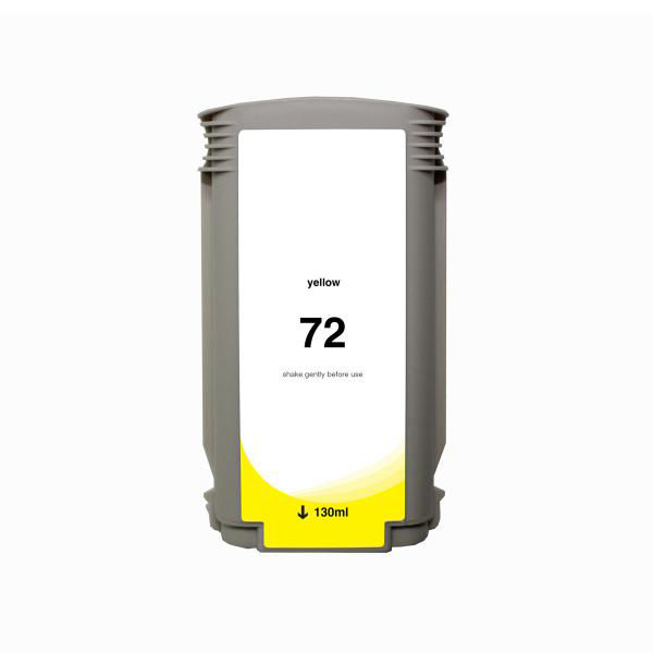 Picture of COMPATIBLE HIGH YIELD YELLOW WIDE FORMAT INK FOR HP72