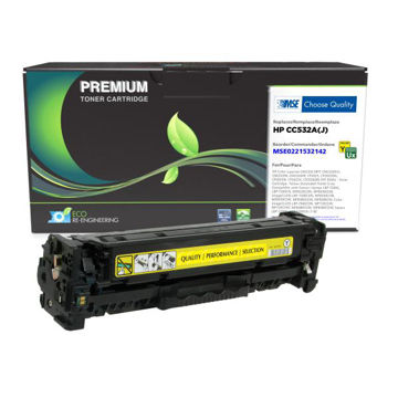 Picture of COMPATIBLE EXTENDED YIELD YELLOW TONER FOR HP CC532A (HP 304A)