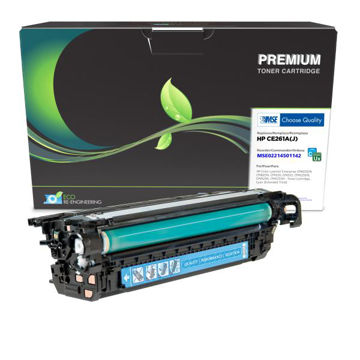 Picture of COMPATIBLE HP CE261A(J) EXTENDED YIELD CYAN TONER