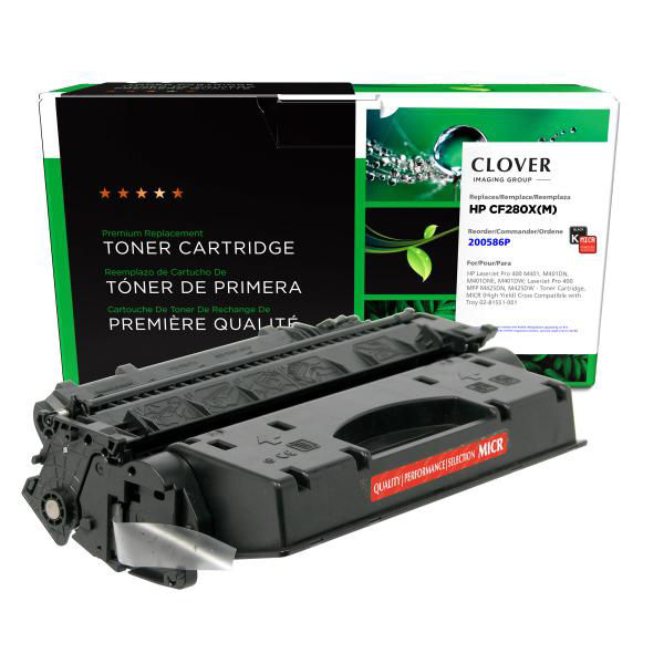 Picture of COMPATIBLE HP CF280X(M) HIGH YIELD MICR TONER