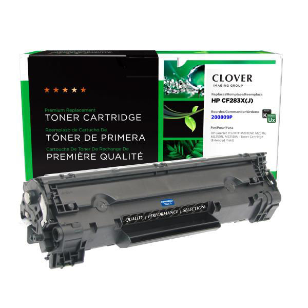 Picture of COMPATIBLE HP CF283X(J) EXTENDED YIELD BLACK TONER
