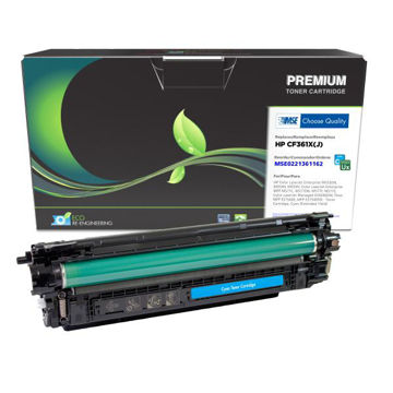 Picture of HP MSE REMANUFACTURED EXTENDED YIELD CYAN TONER CARTRIDGE