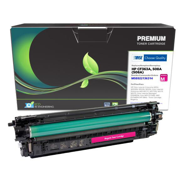 Picture of HP MSE REMANUFACTURED MAGENTA TONER CARTRIDGE