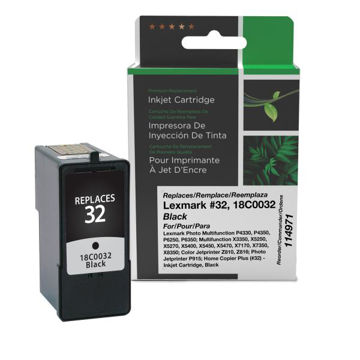 Picture of COMPATIBLE BLACK INK FOR LEXMARK #32