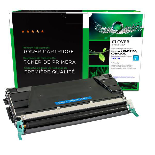 Picture of COMPATIBLE LEXMARK CYAN TONER