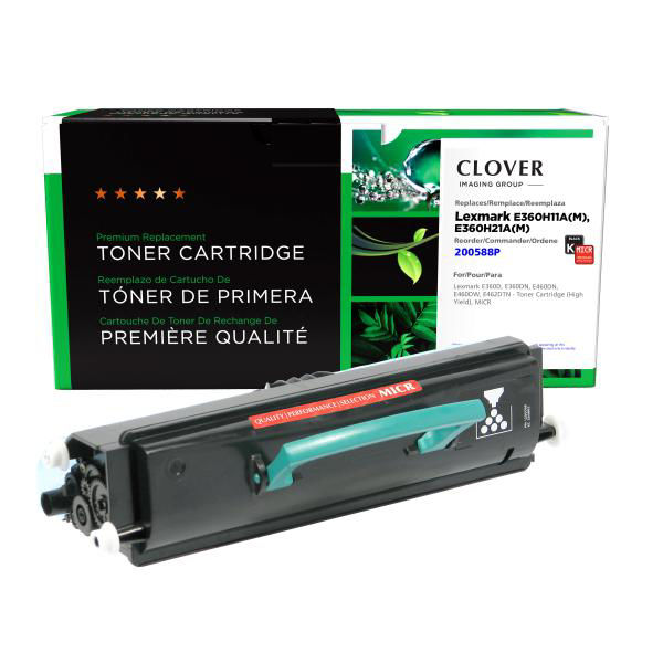 Picture of COMPATIBLE LEXMARK E360H11A(M) HIGH YIELD MICR TONER