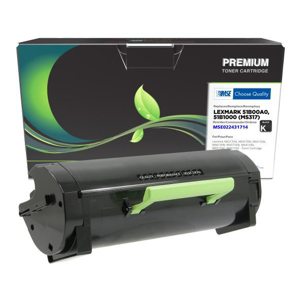 Picture of COMPATIBLE TONER FOR LEXMARK MS317/MS417/MX317/MX417