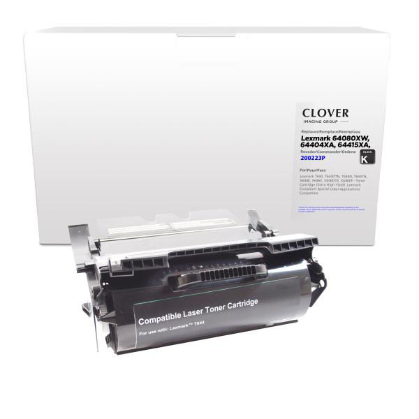 Picture of COMPATIBLE LEXMARK 64080XW EXTRA HIGH YIELD BLACK TONER
