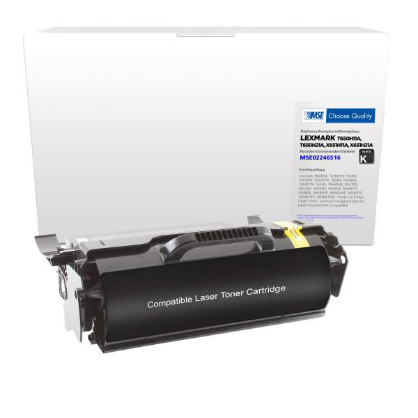 Picture of COMPATIBLE LEXMARK T650H11A HY TONER