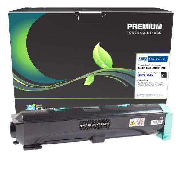 Picture of COMPATIBLE HIGH YIELD TONER FOR LEXMARK X860