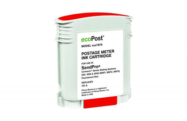 Picture of COMPATIBLE POSTAGE METER FLUORESCENT RED INK 