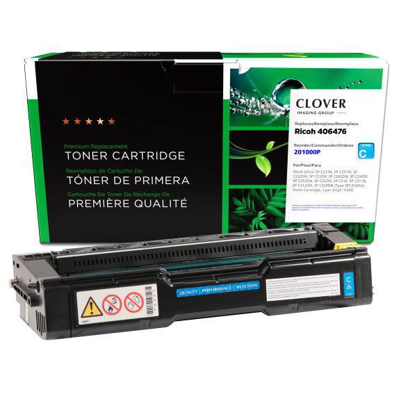 Picture of COMPATIBLE RICOH 406476 HY CYAN TONER