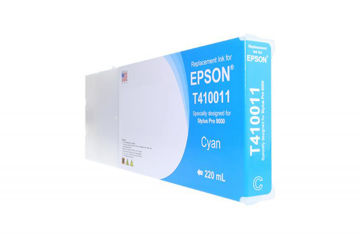 Picture of COMPATIBLE CYAN WIDE FORMAT INK FOR T410011
