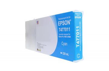Picture of COMPATIBLE CYAN WIDE FORMAT INK FOR T477011