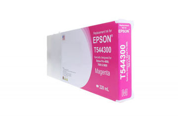 Picture of COMPATIBLE HIGH CAPACITY MAGENTA WIDE FORMAT INK FOR EPSON T544300