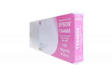 Picture of COMPATIBLE HIGH CAPACITY LIGHT MAGENTA WIDE FORMAT INK FOR EPSON T544600