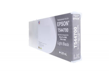 Picture of COMPATIBLE HIGH CAPACITY LIGHT BLACK WIDE FORMAT INK FOR EPSON T544700