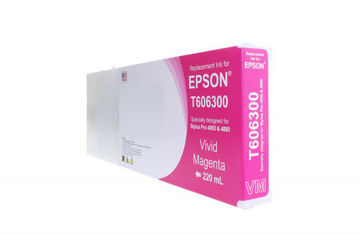 Picture of COMPATIBLE HIGH YIELD VIVID MAGENTA WIDE FORMAT INK FOR T606300