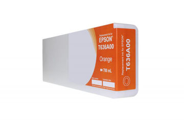 Picture of COMPATIBLE HIGH YIELD ORANGE WIDE FORMAT INK FOR EPSON T636A00