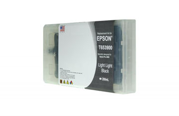 Picture of COMPATIBLE LIGHT LIGHT BLACK WIDE FORMAT INK FOR T653900