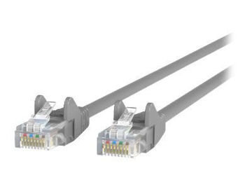 Picture of BELKIN PATCH CABLE RJ-45 (M) TO RJ-45 (M) 3 FT STP CAT 5E GRAY