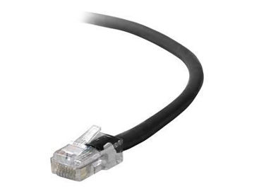 Picture of BELKIN PATCH CABLE RJ-45 (M) TO RJ-45 (M) 4 FT UTP CAT 5E BLACK