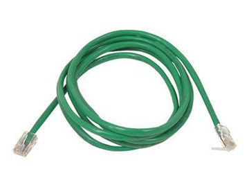 Picture of BELKIN PATCH CABLE RJ-45 (M) TO RJ-45 (M) 4 FT UTP CAT 5E BOOTED, SNAGLESS GREEN