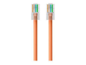Picture of BELKIN PATCH CABLE RJ-45 (M) TO RJ-45 (M) 6 FT UTP CAT 5E ORANGE