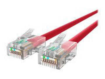 Picture of BELKIN PATCH CABLE RJ-45 (M) TO RJ-45 (M) 6 FT UTP CAT 5E RED