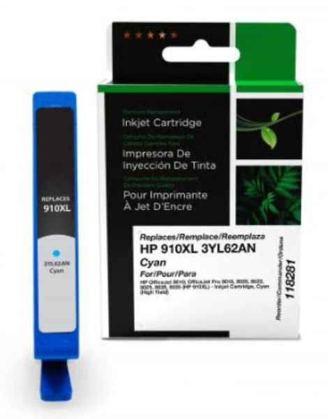 Picture of COMPATIBLE HP 3YL62AN HY CYAN INK