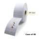 Picture of ZEBRA NON-OEM NEW DIRECT THERMAL LABEL ROLL 0.75" ID X 2.5" MAX OD