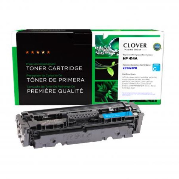 Picture of COMPATIBLE HP W2021A CYAN TONER  (REUSED OEM CHIP)